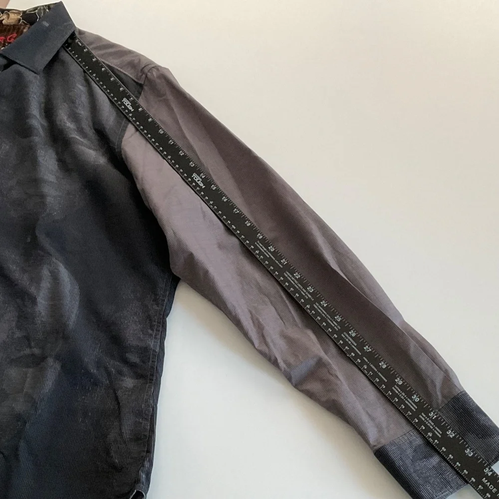 Robert Graham The Mask Shirt 2XL Black/Gray Limited Edition Tribal Mask Beaded - Picture 7 of 11